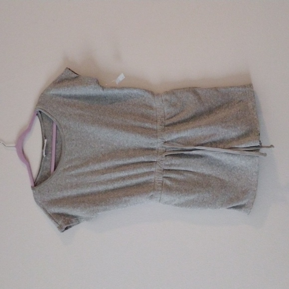 🩶 NWT Double Zero Sweatshirt Romper - Picture 2 of 2